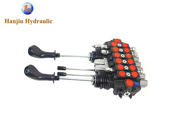 SD8/6 Sectional Control Valve Walvoil Replacement SD8-6-J2OT-2OT-J2OT 3 Position, Joystick