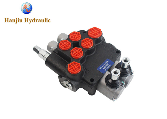 China Factory OEM P80 Series Hydraulic Valve 2 Banks Open Center For Agricultural Equipment