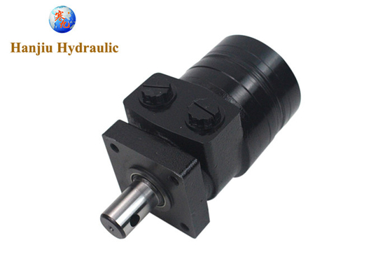 BME2-50-H4S-H Hydraulic Motor With High Pressure Shaft Seal 50ml/r Key Shaft With Hole Through