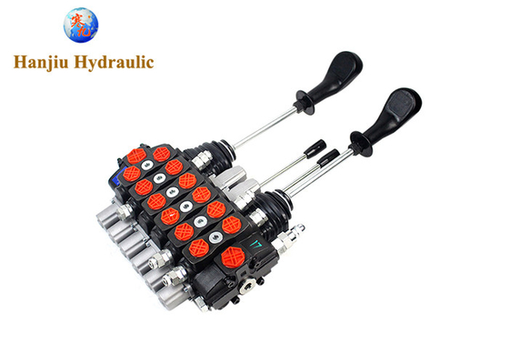 SD8/6 Sectional Control Valve Walvoil Replacement SD8-6-J2OT-2OT-J2OT 3 Position, Joystick