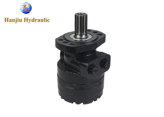 BMER-2 Hydraulic Motor, BMER-2-200-FS-FD1-R-B, 200 ml/r, 6 bolt flange, spline shaft, CCW rotation