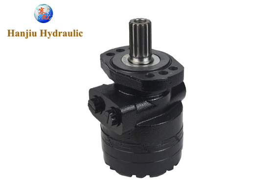BMER-2 Hydraulic Motor, BMER-2-200-FS-FD1-R-B, 200 ml/r, 6 bolt flange, spline shaft, CCW rotation