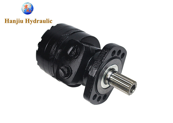 BMER-2 Hydraulic Motor, BMER-2-200-FS-FD1-R-B, 200 ml/r, 6 bolt flange, spline shaft, CCW rotation