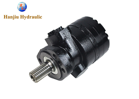BMER-2 Hydraulic Motor, BMER-2-200-FS-FD1-R-B, 200 ml/r, 6 bolt flange, spline shaft, CCW rotation