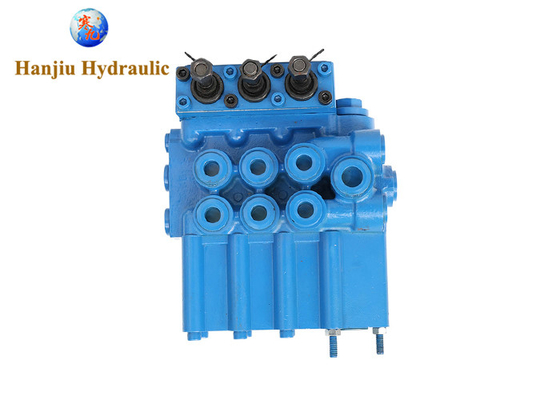 MP80/3 Series Monoblock Hydraulic Control Valve 80LPM 250Bar Open Center For Russian Tractors