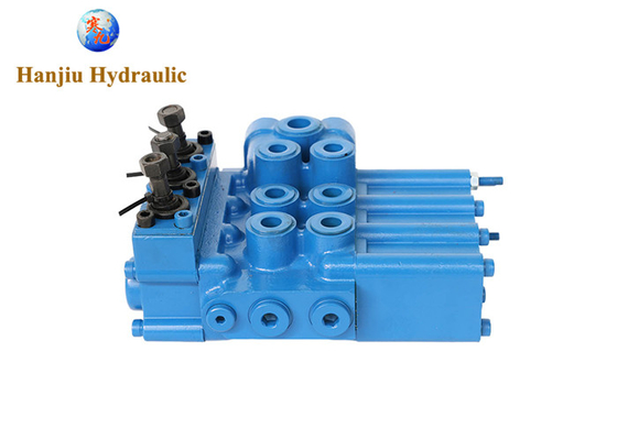 MP80/3 Series Monoblock Hydraulic Control Valve 80LPM 250Bar Open Center For Russian Tractors