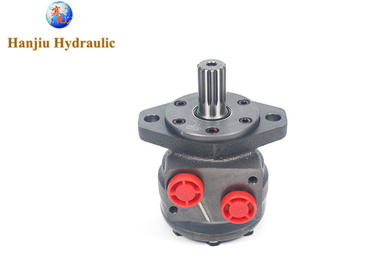 OK Series Hydraulic Orbit Motor 50cc 2 Bolts Flange With 14 Spline Shaft For Chainsaw