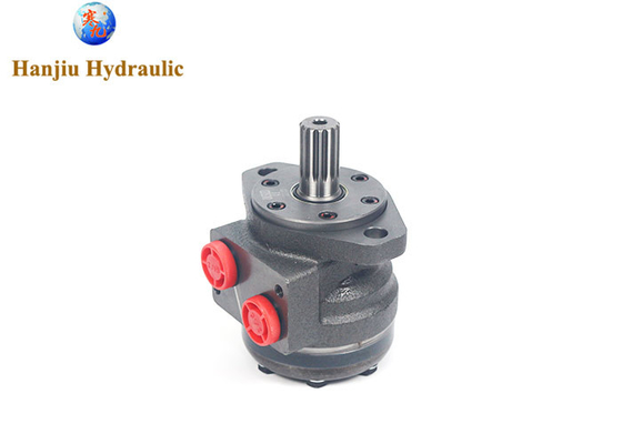 OK Series Hydraulic Orbit Motor 50cc 2 Bolts Flange With 14 Spline Shaft For Chainsaw