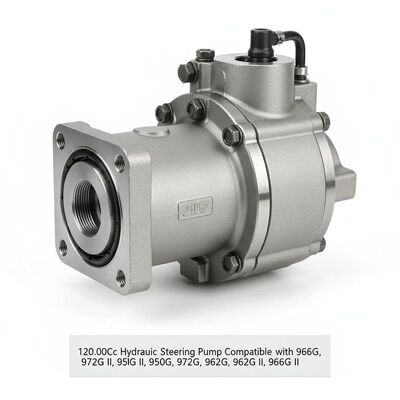 120.00Cc Hydraulic Steering Pump for Wheel Bulldozer Compatible with 966G 972G II 950G II 950G 972G 962G 962G II 966G II