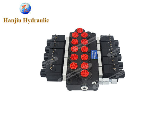 Гидравлический клапан управления серии SD5 Моноблочный направленный соленоидный клапан 40 литров с 12VDC